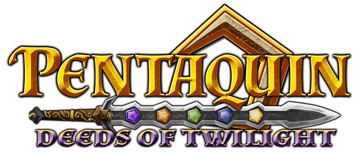 'Pentaquin: Deeds Of Twilight' logo